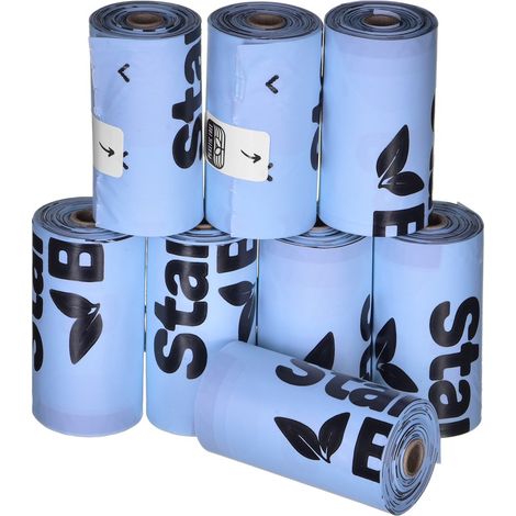 Starch Bag Bolsa de residuos 961830 Azul (120 Piezas) (1/3)
