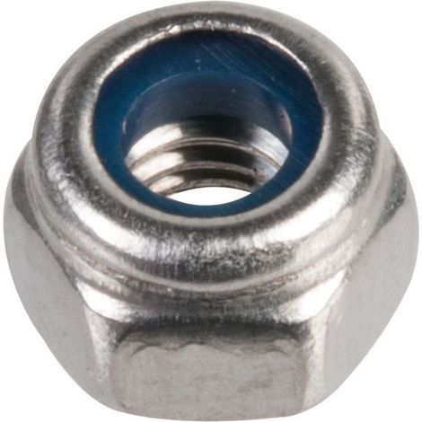 Écrou hexagonal indesserrable Inox - Diamètre 6 mm - Boîte de 200 - Acton (1/8)