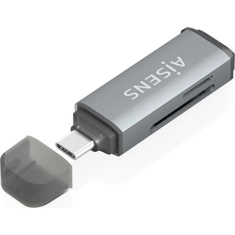 Lettore di Schede Aisens ASCR-2C10-GR Grigio (1/5)