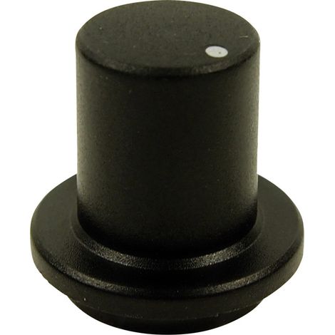 Cliff FCR7172 FCR7172 Drehknopf  Schwarz (Ø x H) 23 mm x 17 mm 1 St.