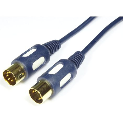 Cavo DIN con connettore a 5 pin a goccia DIK20, 1 m