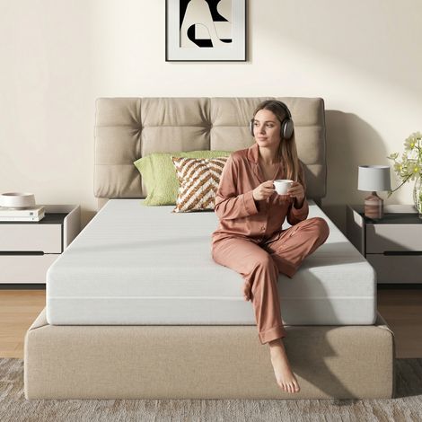 Materasso memory foam certificato, anallergico, imballo a rullo sottovuoto (1/5)