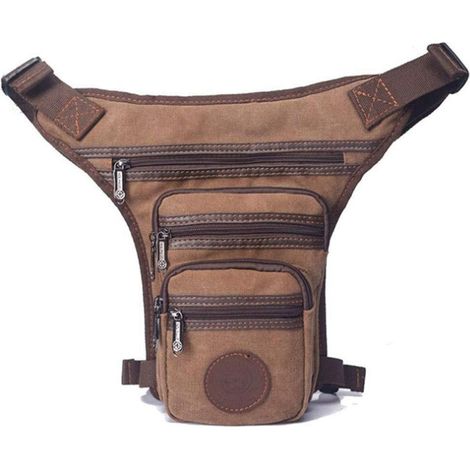Beintasche aus Canvas für Motorrad, Reisen und Outdoor (1/5)