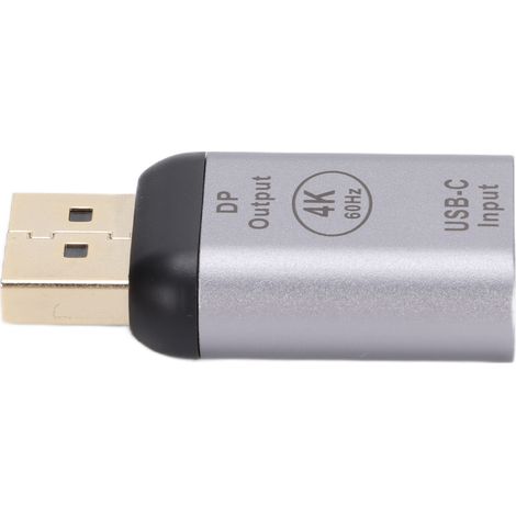 Adaptateur USB-C vers DisplayPort pour Ordinateur Portable, Connexion Vidéo Haute Définition (1/5)