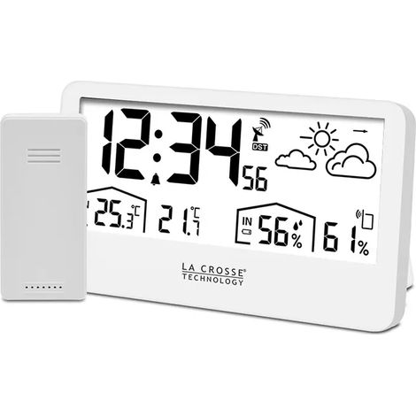 Station météo LA CROSSE TECHNOLOGY WS6230-WHI