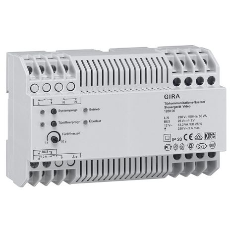 Alimentazione GIRA 128800 funzionamento -5 a 45 °C 0,88 kg
