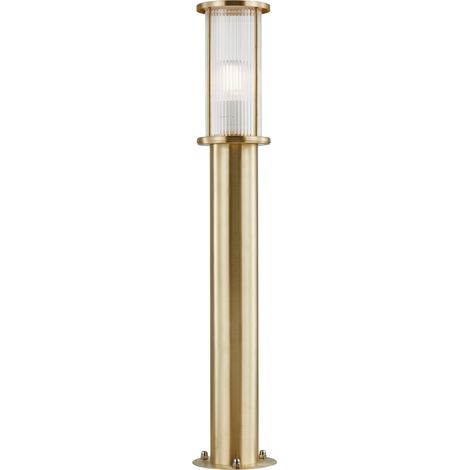 PoteletSSL LINTON Brass Laiton, H.80 - IP54 - E27 /Nordlux Extérieur (1/3)