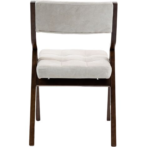 CHAIRS RÉTRÉSÇABLES AVEC BÉBÈLE – Chaises pliantes avec coussin en bois. Paire de chaises pliantes, faciles à transporter et assemblées. Idéales pour les invités, la cuisine, le bureau, les mariages e (1/5)