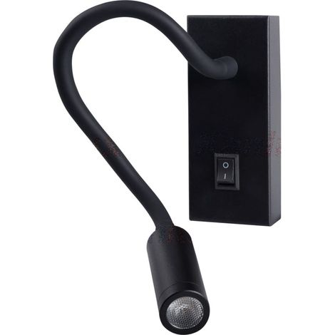 Applique murale Kanlux TONIL LED 3,3W noire 3000K 145lm (1/2)