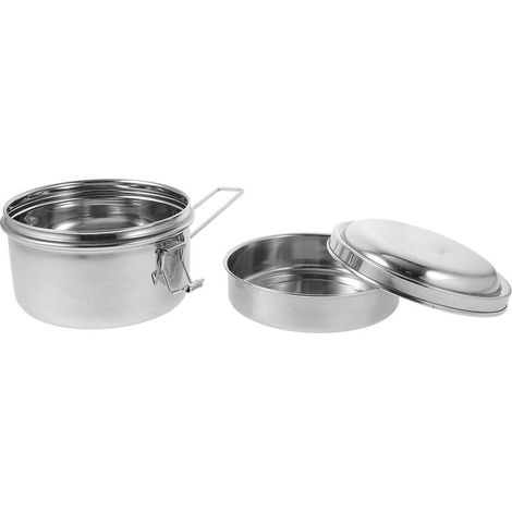 Boîte à bento portable Abaodam, en acier inoxydable 304, légère (1/5)