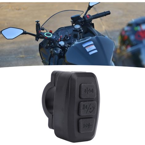 Multifunktionale, wiederaufladbare Bluetooth-Fernbedienung für Fahrräder, Schutzart IPX6, 5 V, schwarz
