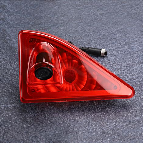 Moniteur HD 12V IP68 avec caméra de recul et feu stop intégrés, compatible Renault Master 10-16 (1/5)
