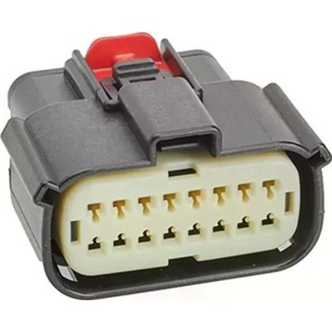 Molex 0334721606 Kfz-Steckverbinder, 16-polig, Dual-Schwarz