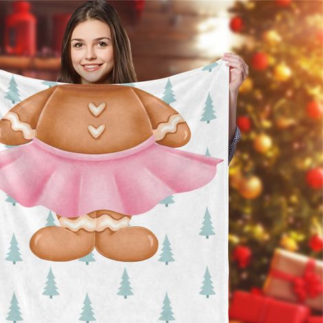 Couverture de couchage colorée à motifs de dessins animés amusants, impression nette et résistante aux couleurs, cadeau de Noël pour enfants, 140 x 200 cm (1/4)