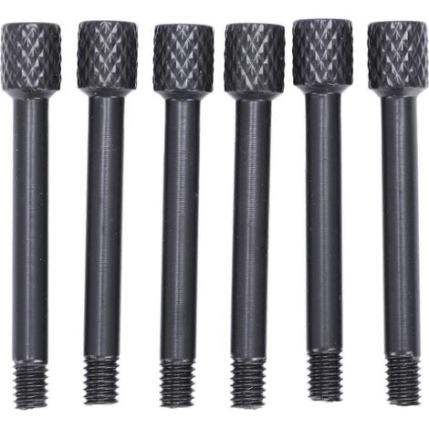 Lot de 6 pièces en laiton pour chevalet de vibrato de guitare électrique, fixation par vis de blocage des cordes (cordes traversantes). (1/5)