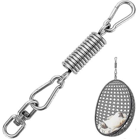 Fauteuil suspendu en forme d'œuf, ressorts de suspension, capacité de charge jusqu'à 25 kg (neuf). (1/4)