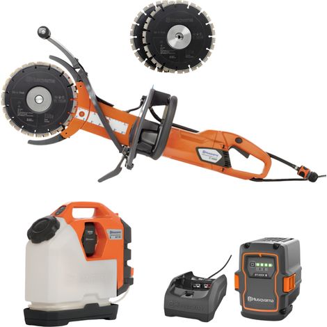 Découpeuse électrique HUSQVARNA K4000 Cut-n-Break avec réservoir WTI15