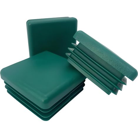 Tappo interno per profilo, palo, tetto 40x40, 50 pezzi, verde (1/5)