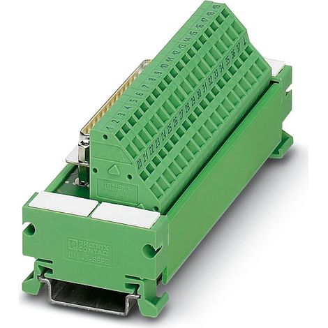 Module d'interface Sub-D 9 Contacts, Femelle, Montage sur Rail DIN ( Prix pour 1 )