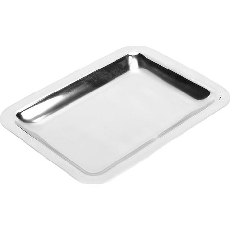 Serviertablett aus Edelstahl 304, verdickt, rechteckig, für Sushi, Desserts, Vorspeisen, Handtücher, Baki