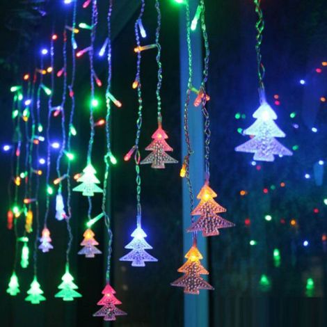 Guirlande Lumineuse LED - 4 M - Multicolore - Pour Arbre De Noël Et Décoration Intérieure - 1 Pièce (1/4)