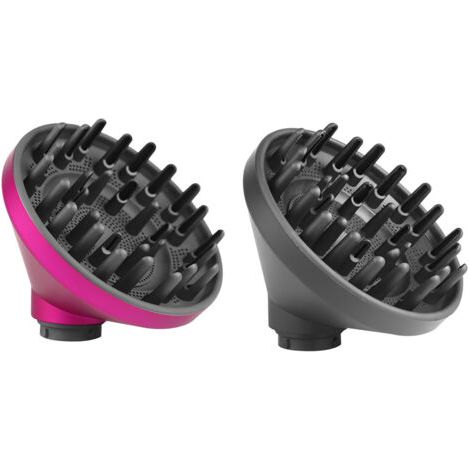 Diffuseur d'accessoires Dyson Airwrap Styler HS05 HS01, transforme le Dyson Airwrap Styler en sèche-cheveux (Rose Rouge, Gris) (1/5)