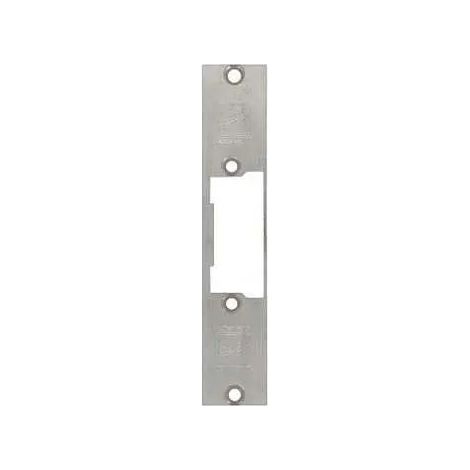 türschließblech eff-eff 688 kf profix 2 edelstahl 130x25 mm wendbar