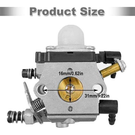 WT-253-1 Vergaser für Stihl Laubbläser BG72, BG75, HS80, FS80, FS85 und BG4227. Ersetzt WT253 42271200600.