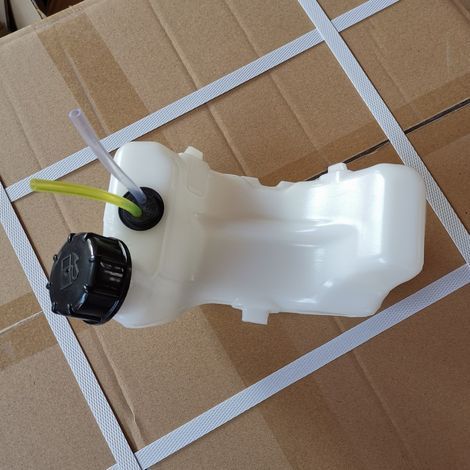 GX25 fuel tank 17511-Z0H-023 17511-Z0H-013, plastic fuel tank, suitable for Honda GX25 engine, with fuel line interface. (1/3)