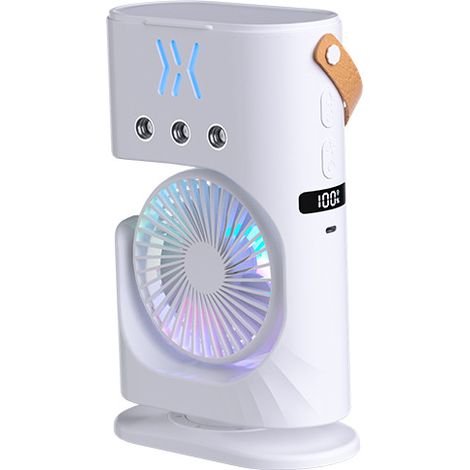 Portable camping fan, desktop fan, 500ml capacity, bedroom cooling fan,It is the ideal choice for you. (1/5)