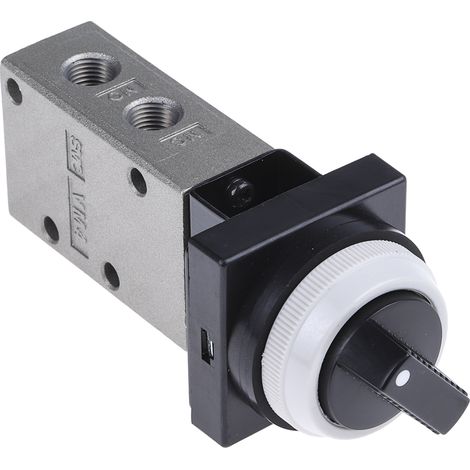 Vanne pneumatique SMC VM400 Sélecteur rotatif 3/2, Rc 1/8, 1/8pouces ( Prix pour 1 )
