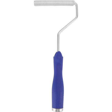 Rouleau de stratification en fibre de verre, tête en aluminium lavable à l'acétone, outil de paddle anti-bulles pour fabrication FRP