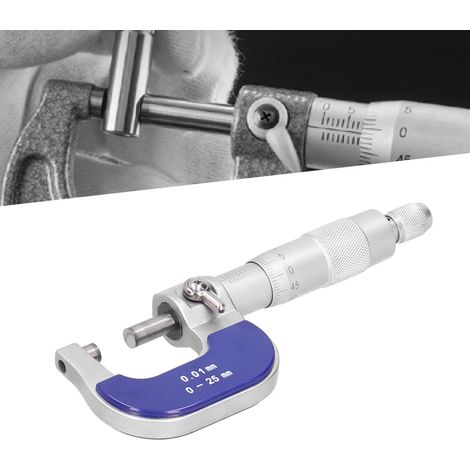 Hochpräzises elektronisches Mikrometer mit einem Außendurchmesser von 0 bis 25 mm und einer Messgenauigkeit von 0,001. (1/5)