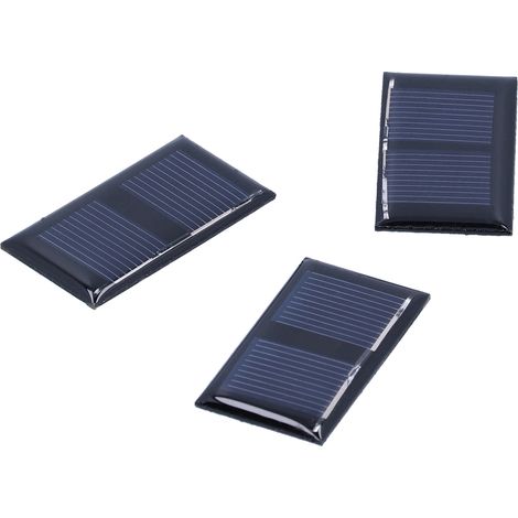 4 Stück 1V 0,15W DIY-Solarpanel-Mini-Solarlademodulplatine für Forschungsprojekte 45x25mm (1/5)