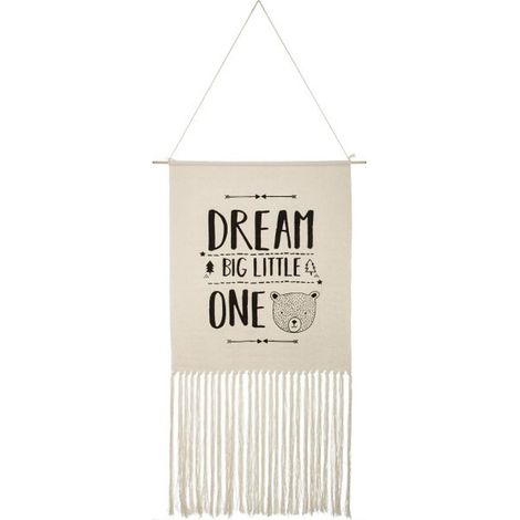 Tissage Mural à Suspendre Dreams 109cm Beige (1/2)