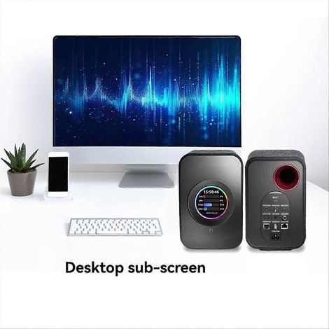 Pantalla LCD secundaria redonda IPS 480 x 480 píxeles, USB 2,1 puntos, refrigeración líquida (1/5)