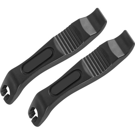 Lot de 2 démonte-pneus en plastique pour vélo, démonte-pneu de vélo, outil de démontage de pneu portable pour pneus de route ou VTT (1/5)