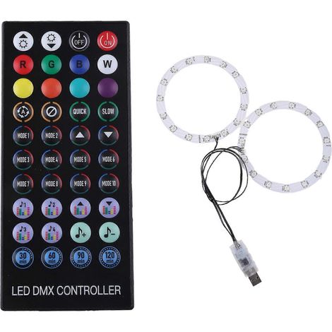 RGB-Leuchtstreifen mit Illusionseffekten und Fernbedienung für den Host