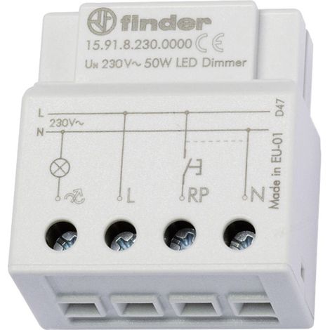 Dimmer Auf-/Unterputz Finder 15.91.8.230.0000 230 V/AC 1 St. (1/3)