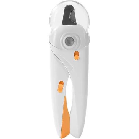 [02](Rose) Coupe-ongles pour animaux avec lumière LED, coupe-ongles professionnel (1/2)