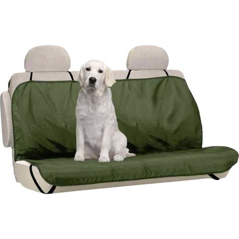 Berger & Schröter 31804 Coprisedili auto per cani Poliestere Verde Sedile posteriore