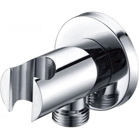 Beijiyi – Coude de raccordement mural pour douche – Support de douchette à main – G1/2' – Laiton durable – Installation facile et sécurisée (1/5)