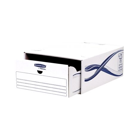 Caisse archives tiroirs Bankers Box by Fellowes H 13,5 x L 27,9 x P 36,2 cm - Lot de 5