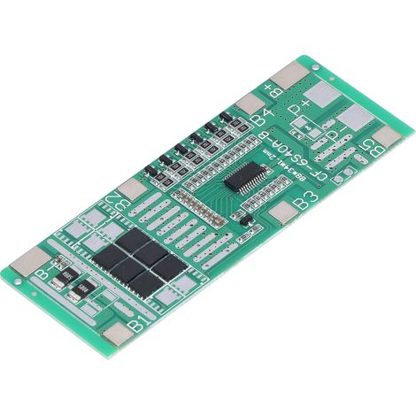 24V 20A BMS-Schutz für 6S-Lithiumbatterien, Zellschutz-Balancerplatine, Leiterplattenmodul mit Balancierfunktion, Ladegerät im Lieferumfang enthalten (1/5)