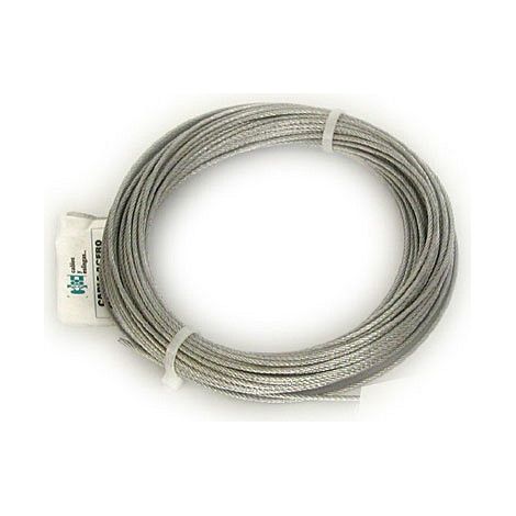 Cable Acero  6x7+1  5mm.(rollo 100m)