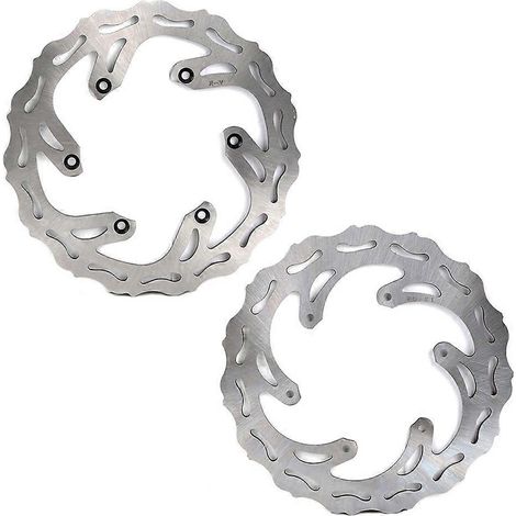 Vorder- und Hinterradbremsscheiben für Yamaha YZ125, YZ250, YZ450F, YZ250X, YZ250FX, WR250F, WR450F, YZ 125 250 WR 250F 450F (2001–2015) (1/5)