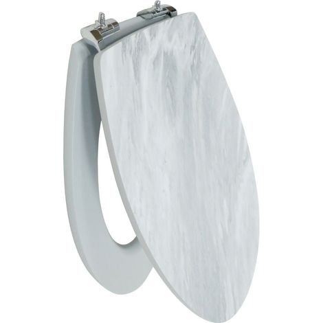Primaster WC-Deckel mit Absenkautomatik Marmor Toilettendeckel Toilettensitz (1/3)