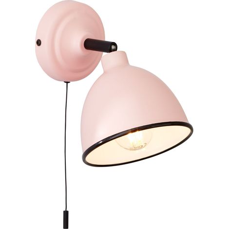 BRILLIANT Lampe Telio Wandleuchte Zugschalter ros1x D45, E14, 28W, geeignet für Tropfenlampen (nicht enthalten) Mit Zugschalter (1/5)