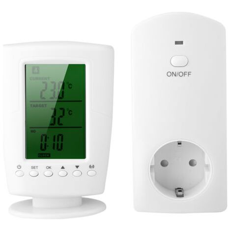 Thermostat sans fil programmable et prise intelligente pour la maison-- (1/5)