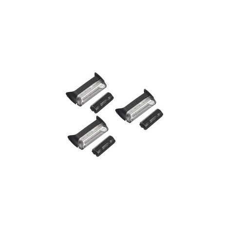 Ersatz-Scherköpfe, kompatibel mit Braun Series 10B/20B, 190, 180, 170, Cruzer, Schwarzer 10B/20B Ersatz-Scherkopf, Ersatzkopf für Elektrorasierer